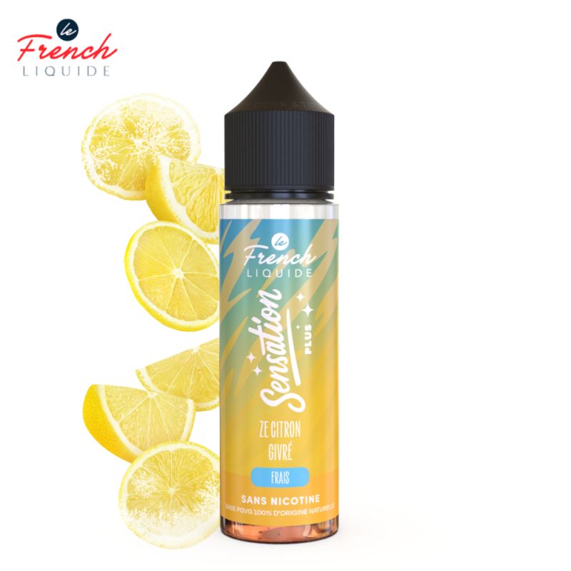 Citron Givré 50ml - Sensation by Le French Liquide