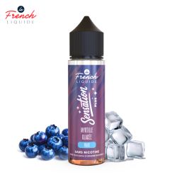 Myrtille Glacée 50ml - Sensation by Le French Liquide
