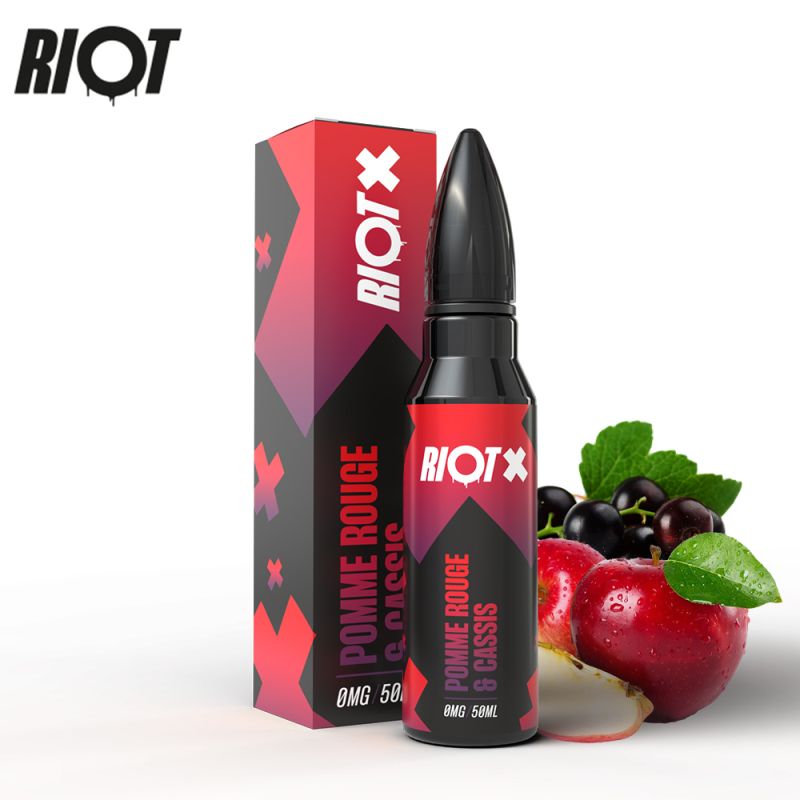 Pomme Rouge et Cassis 50ml - Riot