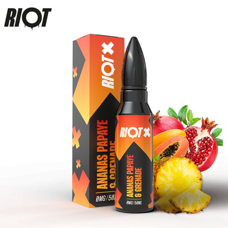 Ananas Papaye et Grenade 50ml - Riot