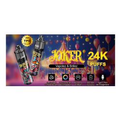 Puff Joker 24K 2X10ml - Joker by JNR