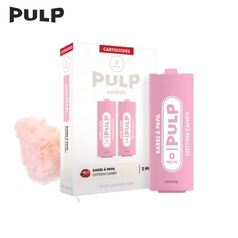 Cartouches Switch Pulp Tabac/Gourmand (2pcs) - Pod Switch by Pulp