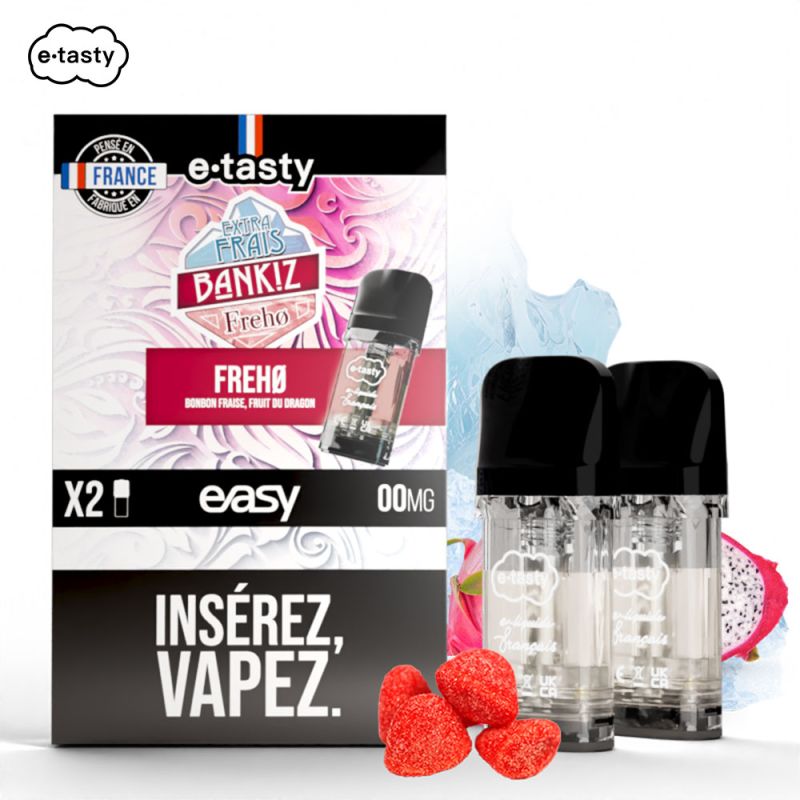 Cartouches Easy Pod Bankiz Frais (2pcs) - Easy Pod by E.Tasty