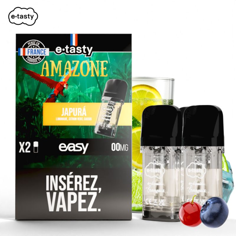 Cartouches Easy Pod Amazon (2pcs) - Easy Pod by E.Tasty