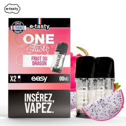 Cartouches Easy Pod One Taste (2pcs) - Easy Pod by E.Tasty