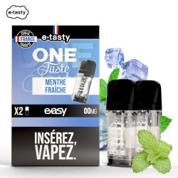 Cartouches Easy Pod One Taste (2pcs) - Easy Pod by E.Tasty