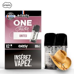 Cartouches Easy Pod One Taste (2pcs) - Easy Pod by E.Tasty