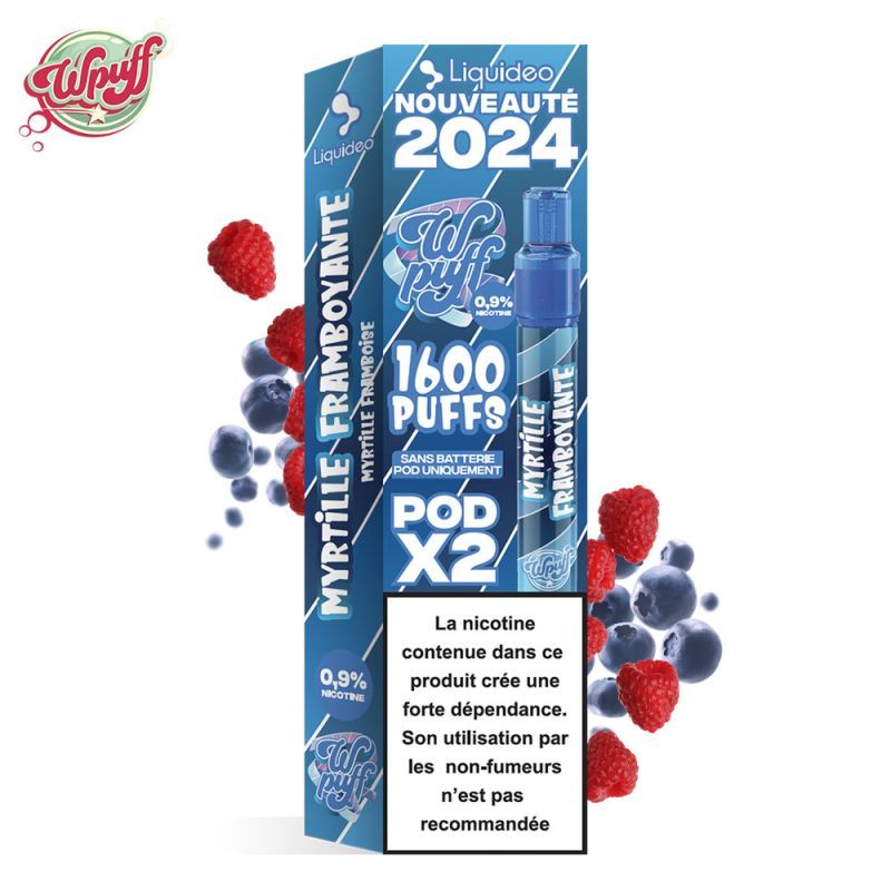 Cartouches Wpuff 2.0 (2pcs) - Wpuff 2.0 by Liquideo