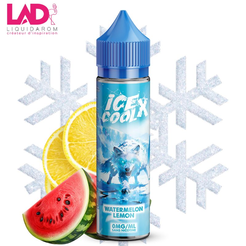Pastèque Citron 50ml - Ice Cool by Liquidarom