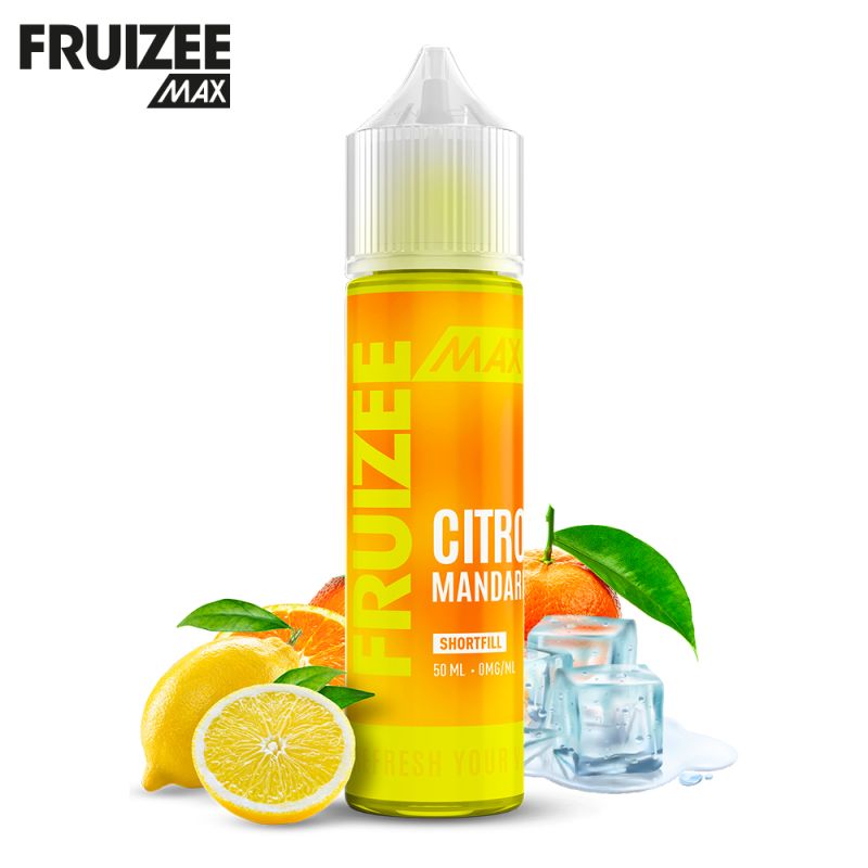 Citron Mandarine 50ml - Fruizee Max by Fruizee