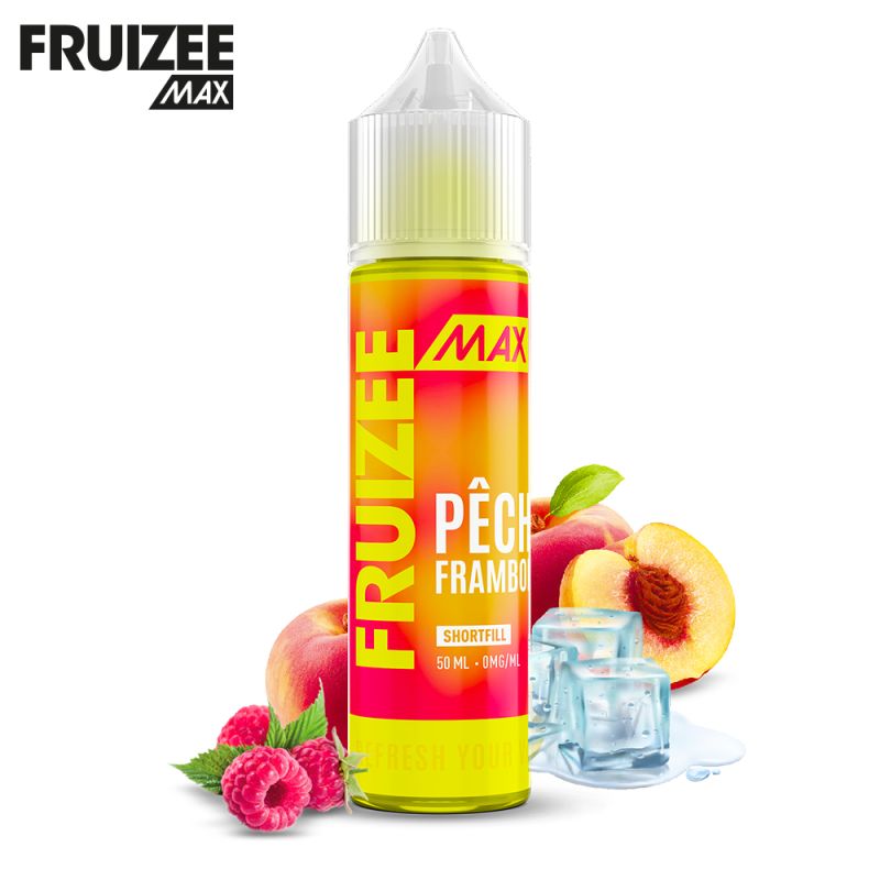 Pêche Framboise 50ml - Fruizee Max by Fruizee