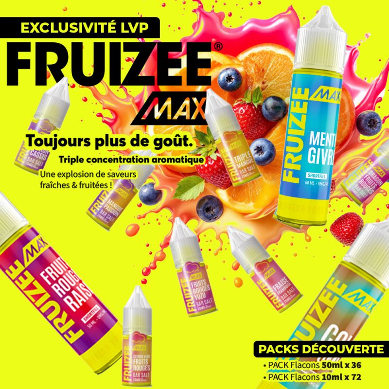 Offre Découverte Fruizee Max Salt 10ml - Fruizee