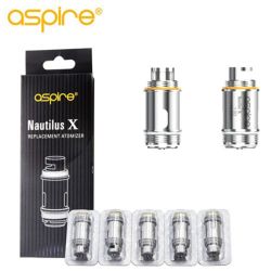 ASPIRE: Résistances Nautilus X (5 pcs)