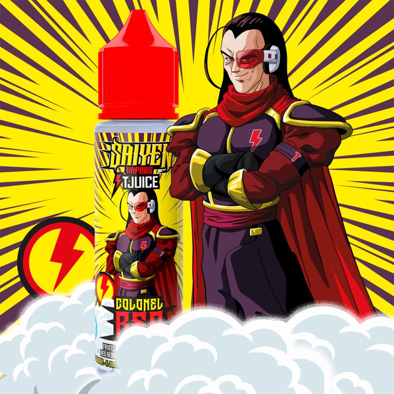 Colonel Red 50ml Saiyen Vapors - TJuice X Swoke