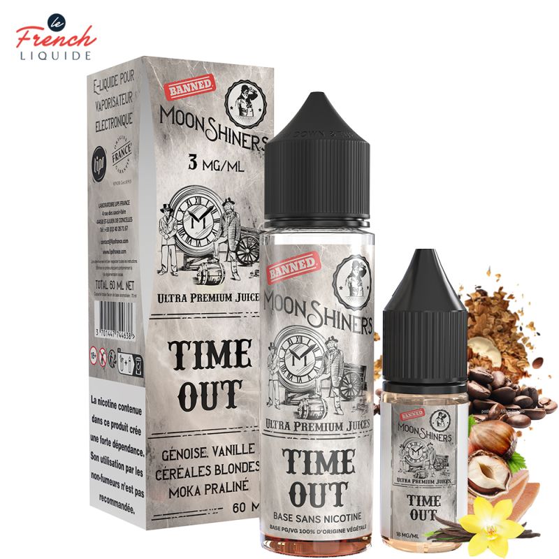 Time Out 60ml Easy2Shake - Moon Shiners by Le French Liquide