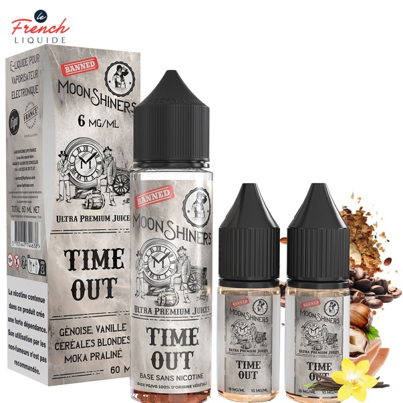 Time Out 60ml Easy2Shake - Moon Shiners by Le French Liquide