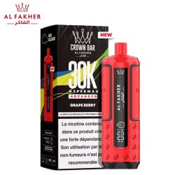 Puff Crown Bar 30K 2x10ml Hypermax Advanced - Al Fakher
