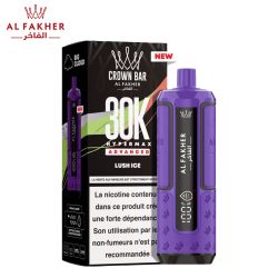 Puff Crown Bar 30K 2x10ml Hypermax Advanced - Al Fakher