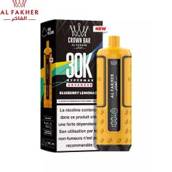 Puff Crown Bar 30K 2x10ml Hypermax Advanced - Al Fakher