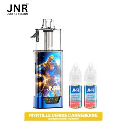 Puff Gorilla X 43K 2x10ml - sans nicotine - Gorilla X by JNR