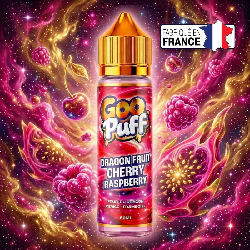 Dragon Fruit Cherry Raspberry 50ml - Goo Puff