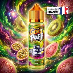 Kiwi Passion Fruit Guava 50ml - Goo Puff