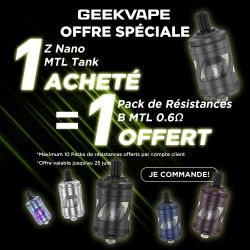 Clearomiseur Z Nano MTL - GeekVape