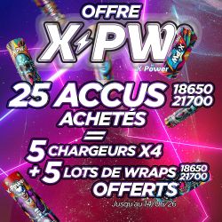 Accu 18650 3000mAh - X Power