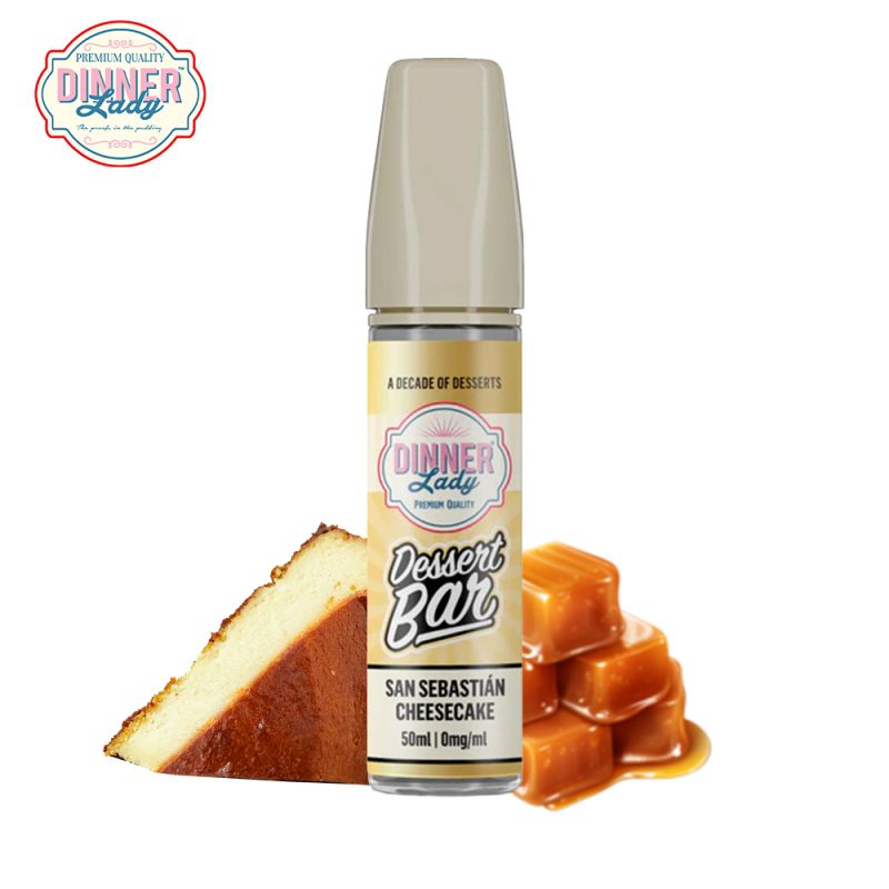 San Sebastien Cheesecake 50ml - Dessert Bar by Dinner Lady