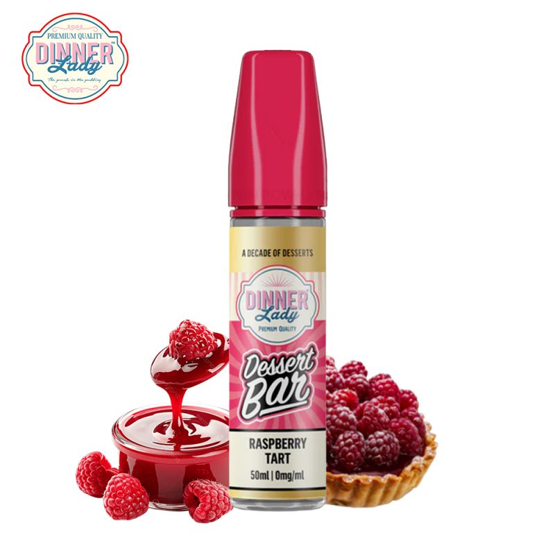 Raspberry Tart 50ml - Dessert Bar by Dinner Lady