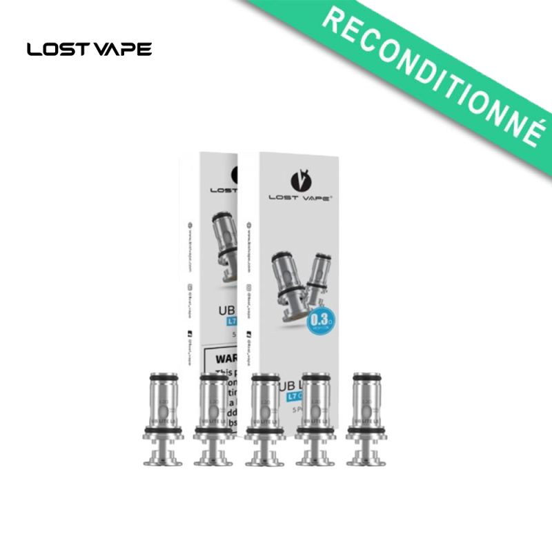Résistances UB Lite (5pcs) - Lost Vape - Reconditionné