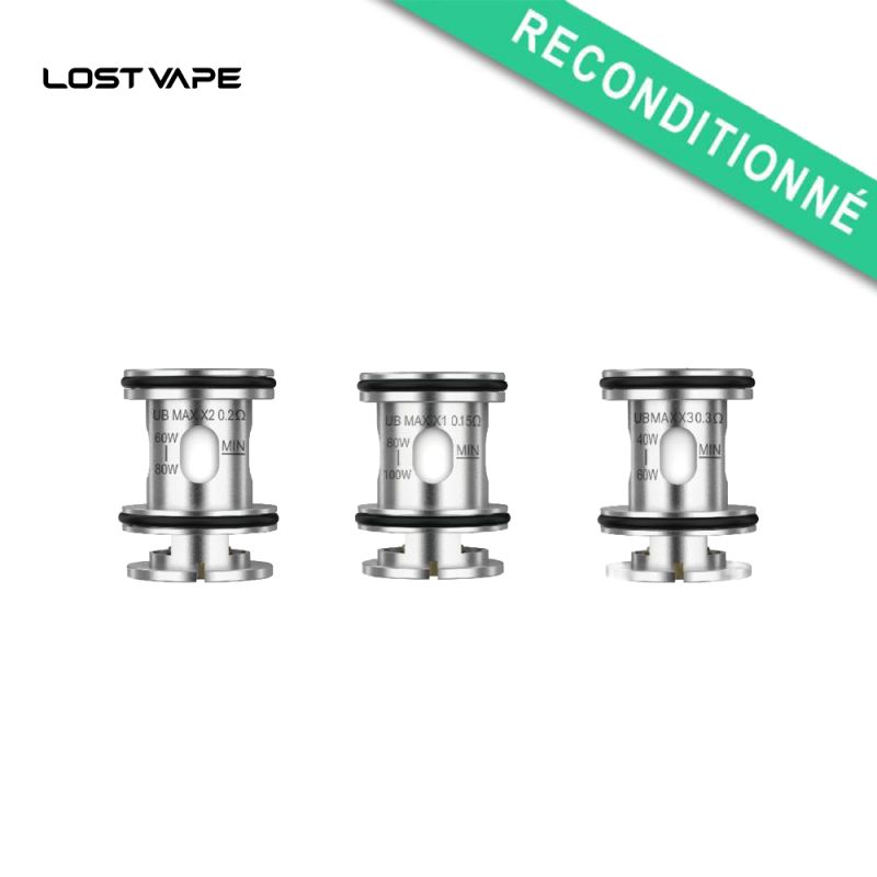 Résistances UB Max (3pcs) - Lost Vape - Reconditionné