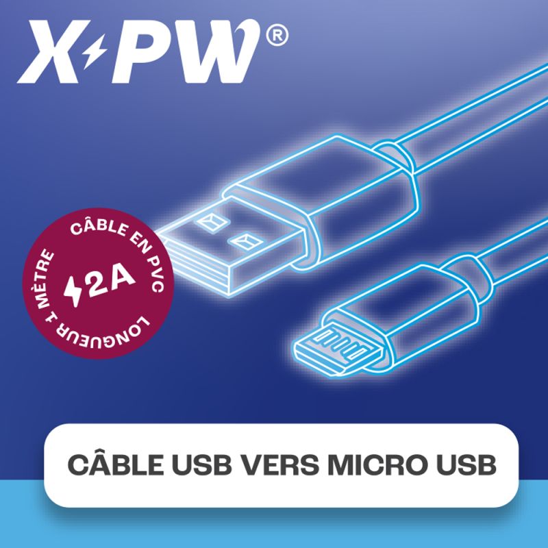 Câble USB vers Micro USB - X Power