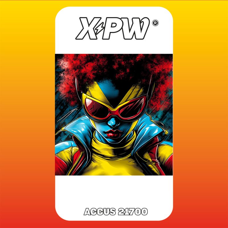 Wrap accu 21700 (5pcs) - X Power