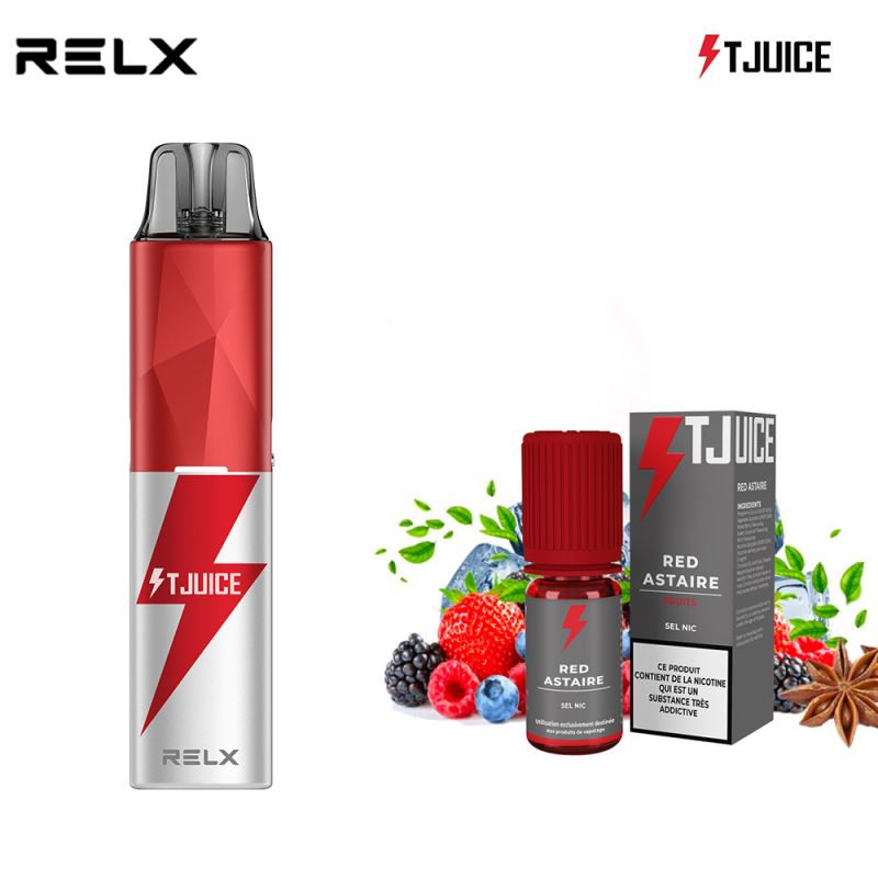 Kit Relx Prime E - Relx X TJuice
