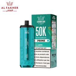 Puff Crown Bar 50K 2x10ml Hyper Max Prime - Al Fakher