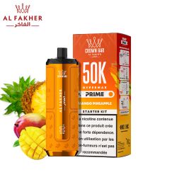 Puff Crown Bar 50K 2x10ml Hyper Max Prime - Al Fakher