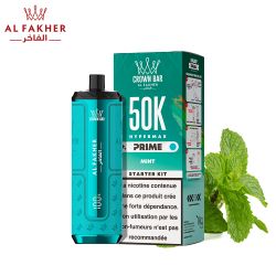 Puff Crown Bar 50K 2x10ml Hyper Max Prime - Al Fakher