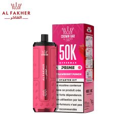 Puff Crown Bar 50K 2x10ml Hyper Max Prime - Al Fakher