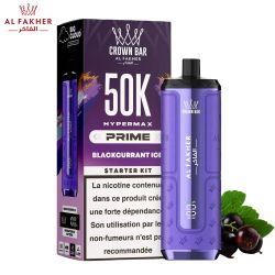 Puff Crown Bar 50K 2x10ml Hyper Max Prime - Al Fakher