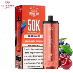 Puff Crown Bar 50K 2x10ml Hyper Max Prime - Al Fakher