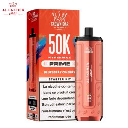 Puff Crown Bar 50K 2x10ml Hyper Max Prime - Al Fakher