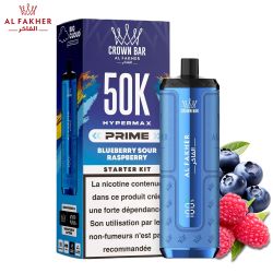 Puff Crown Bar 50K 2x10ml Hyper Max Prime - Al Fakher