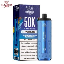 Puff Crown Bar 50K 2x10ml Hyper Max Prime - Al Fakher