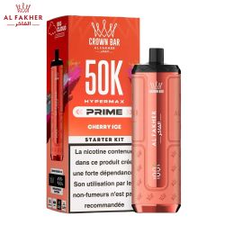 Puff Crown Bar 50K 2x10ml Hyper Max Prime - Al Fakher
