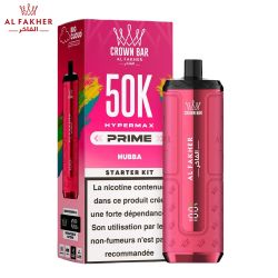 Puff Crown Bar 50K 2x10ml Hyper Max Prime - Al Fakher
