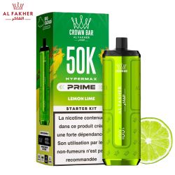Puff Crown Bar 50K 2x10ml Hyper Max Prime - Al Fakher