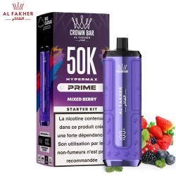 Puff Crown Bar 50K 2x10ml Hyper Max Prime - Al Fakher