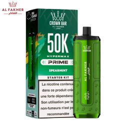 Puff Crown Bar 50K 2x10ml Hyper Max Prime - Al Fakher