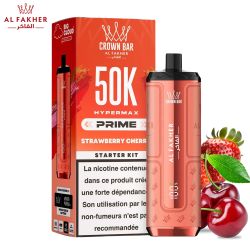Puff Crown Bar 50K 2x10ml Hyper Max Prime - Al Fakher